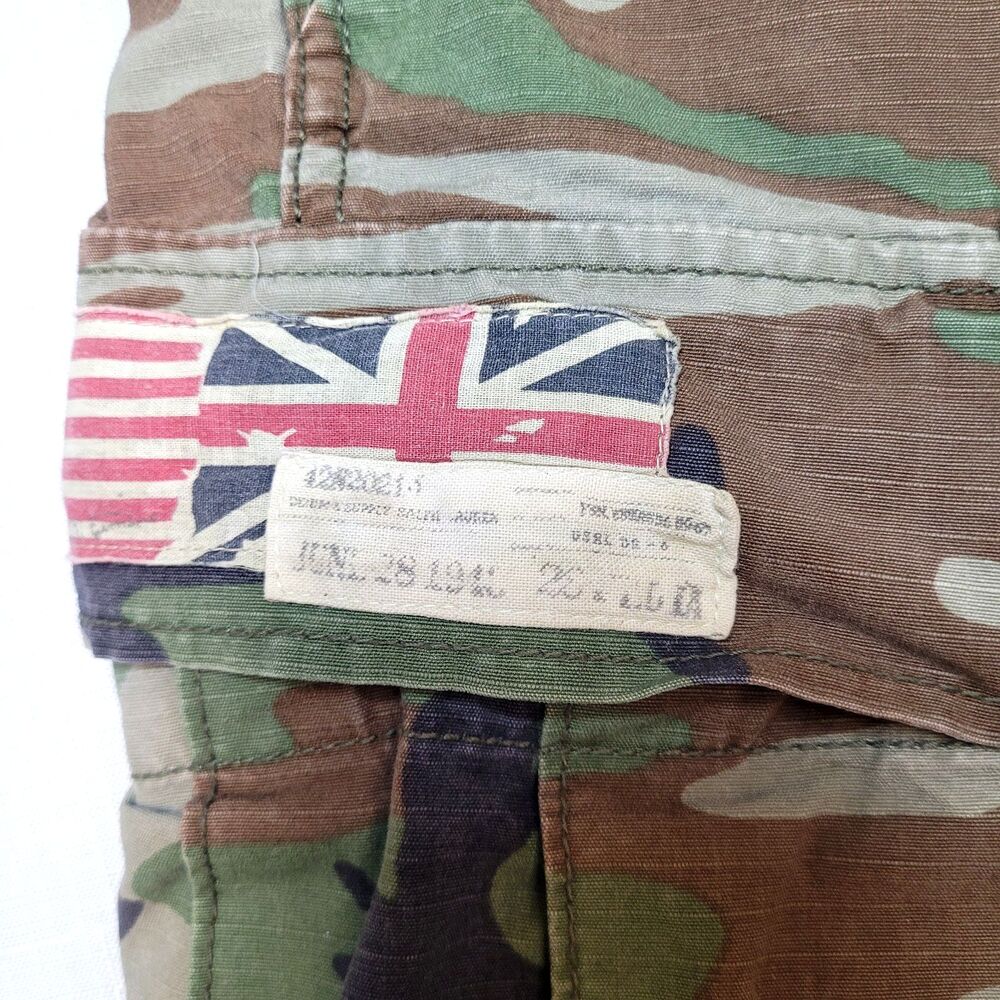Ralph Lauren DENIM & SUPPLY Flag Tiger Camo Cargo Paratrooper Pants Men's 32X30 - Picture 5 of 16